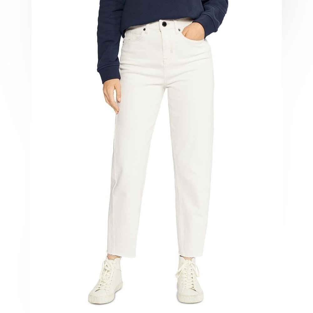 Women’s Ted Baker Ellra Barrel Leg Jeans in White Size 32